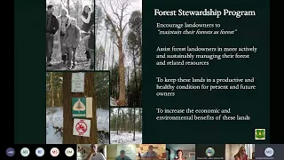 Conservation Stewardship Program (CSP) forest land online information meeting, September 12, 2022