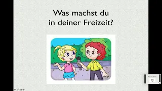 Was machen Sie/was machst du in Ihrer/deiner Freizeit? (A1/A2)