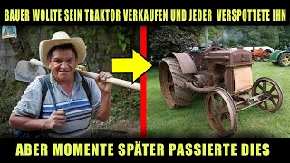 Bauer wollte seinen alten Traktor verkaufen und wurde von jeden verspottet -Aber Momente später..