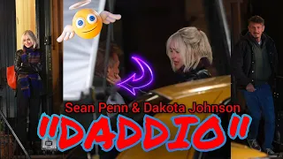 😍 NEW! DAKOTA JOHNSON & SEAN PENN - On The Set Of "DADDIO" 💓 DAKOTA JOHNSON NEW 💟 SEAN PENN NEW