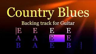 Country Blues in E major, uptempo backing track for Guitar, 188bpm. Play along and enjoy!