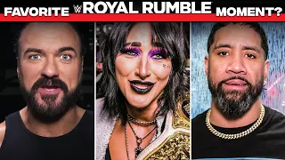 Superstars share their favorite Royal Rumble moments