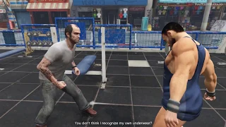 GTA V - Trevor vs Bodybuilders