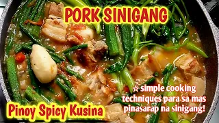 Tasty Pork Sinigang