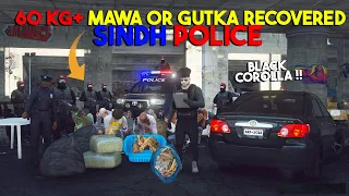 FRANKLIN'S RAID ON MAWA AND GUTKA SELLERS !! | SINDH POLICE | REAL LIFE MOD | GTA 5 PAKISTAN