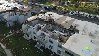 Charlotte County Post Hurricane Ian Aerial Video