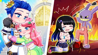 Anna vs Lisa Heaven Love vs Hell Love | Gacha Club | Ppg x Rrb Gacha Life