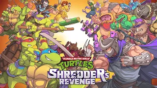 Teenage Mutant Ninja Turtles: Shredder's Revenge (6 Players) Co-op Gameplay Walkthrough & Ending