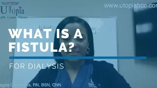 FREE *Dialysis Training Program* Video Class - What is a fistula for Dialysis?