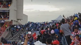 Incidentes en el Alfonso Lastras durante el Atlético de San Luis vs Querétaro