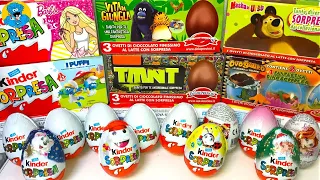 30 Яиц Сюрпризов из Италии! Unboxing Collection Surprise Eggs From Italy