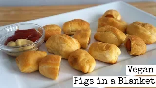 Vegan Pigs in a Blanket | 2 Ingredients