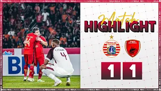 Persija 1-1 PSM Makassar | Highlight BRI Liga 1 2023/2024