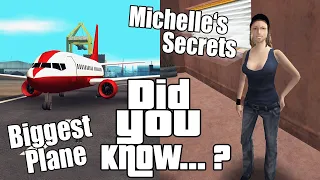 GTA San Andreas Secrets and Facts 43 Michelle Cannes, Girlfriend Special Date, AT-400, Easter Eggs