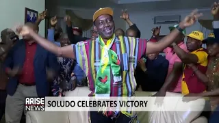 Moment Charles Soludo Found Out He Won Anambra Election