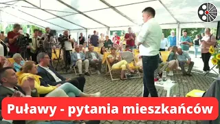 Szymon Hołownia w Puławach - pytania mieszkańców