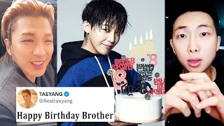 Famous People Wishing G-Dragon Happy Birthday | BIGBANG G-Dragon Birthday Celebration