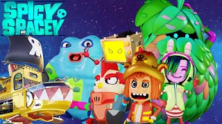 NEW CARTOON 🪐 Spicy Spacey 🚀 Space adventures ⭐ CGI animated short