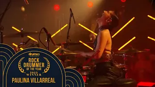 Paulina Wins Rock Drummer Of The Year At The Drumeo Awards! 🎉 | The Warning