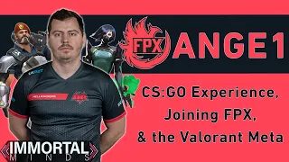 ANGE1 on the FUTURE of FPX and VALORANT!