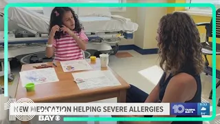 Newly approved medication gives hope to patients dealing with severe allergies