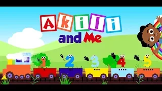 Number Train Song in English, Swahili & Kinyarwanda | Akili and Me