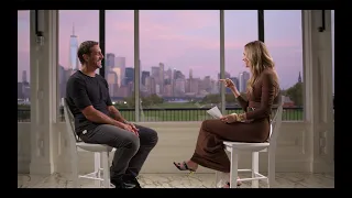 Aaron Rodgers and Erin Andrews first Jets interview on FOX