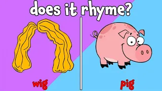 Does It Rhyme? Learning Rhyming Words for Kids