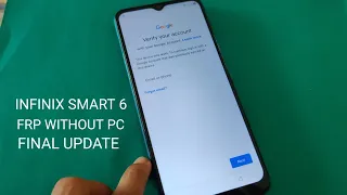 Infinix Smart 6 (X6511E) FRP Bypass Without PC  Latest Update