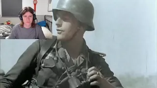 WW2 Eastern front in colour - voiced footage reaction !!!!!