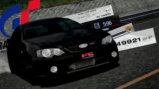 Ruining cars with downforce and power in Gran Turismo 4