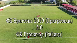 FK Bratstvo 2019 prva zvanična utakmica