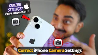 Best iPhone Camera Settings🔥| Correct iPhone Camera Settings | iPhone 14 (2024)