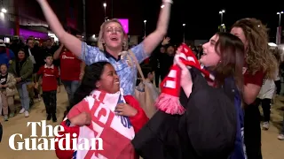 'It's coming home': England fans celebrate as Lionesses begin World Cup with narrow win