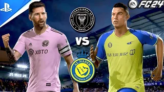 EA FC24 - Inter Miami CF Vs Al Nassr FC - Club Friendly | Ft. Messi Ronaldo | PS5™ [4K60] Next Gen