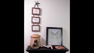 Create Butterfly Wall Art with Polymer Clay