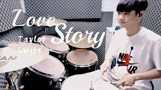 Taylor Swift -【Love Story】DRUM COVER BY 李科穎KE 爵士鼓