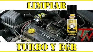 Como limpiar valvula egr y turbo FACIL Y RAPIDO 🚖