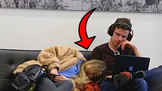 Falling Asleep On Strangers In The Library 2