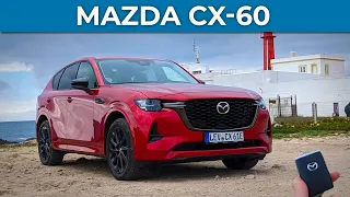 Mazda CX-60 2023 - Walkaround + POV Test Drive - 2.5 PHEV e-Skyactive 327 PS