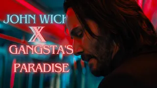 JOHN WICK [baba yaga] X GANGSTA PARADISE || JOHN WICK 4