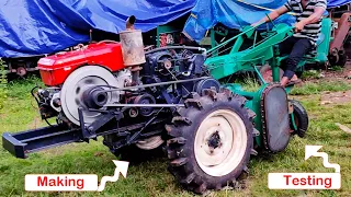 Amazing machine making & testing ⚡ 100% result 🔥 Powerful Power Tiller