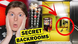 DO NOT EXPLORE THE BACKROOMS AT THIS SECRET ARCADE...  (*TERRIFYING!*)