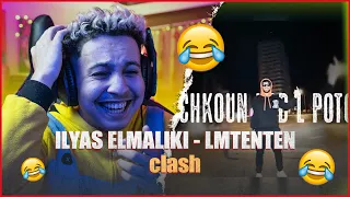 ILYAS ELMALIKI - LMTENTEN (Reaction) | CLASH...!!