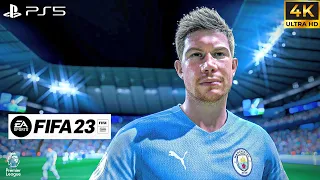 FIFA 23 - Man United vs Man City - Premier League 22/23 Full Match - PS5 Gameplay | 4K