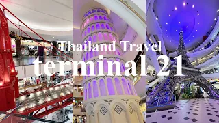 THAILAND Travel 4K: terminal 21 shopping mall in Pattaya walking tour | get some jollies