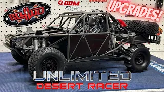 Traxxas UDR Upgrades  (RC4WD Hexes, Reefs Servo, XT90)