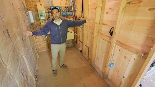 Framing the Bathroom | Installing a Takagi Water Heater
