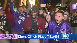 Kings clinch playoff berth for firs time in 17 years