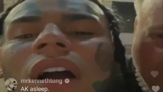 6ix9ine DRUNK Goes Live On Instagram